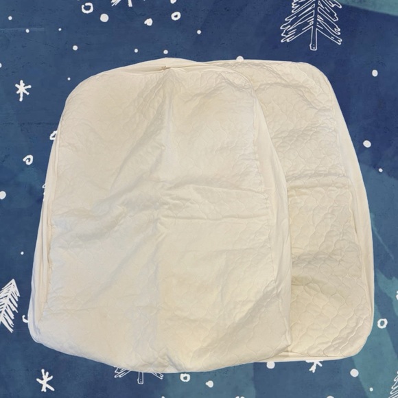 TL Care Other - Set of 2 Waterproof Quilted Crib Size Fitted Mattress Cover w/ Organic Cotton
